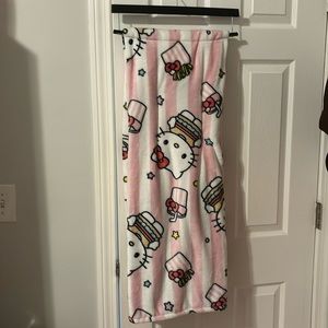 Hello Kitty Plush throw